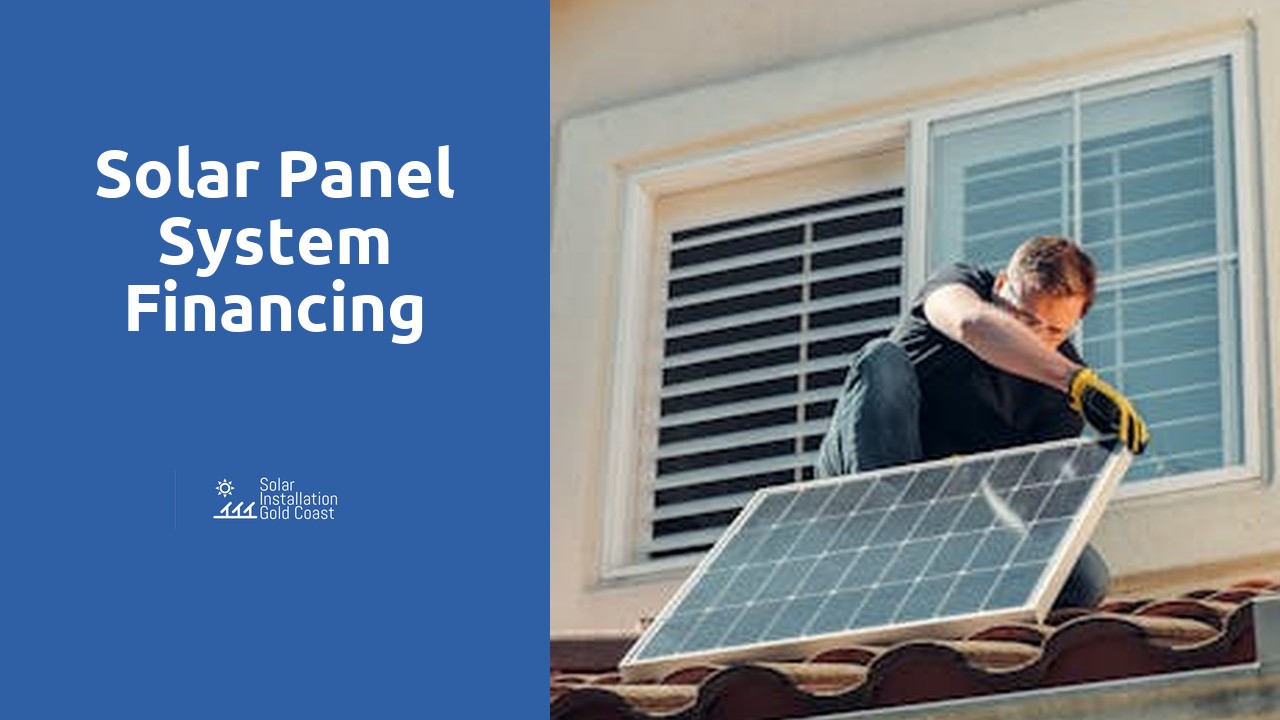 Solar Panel System Financing