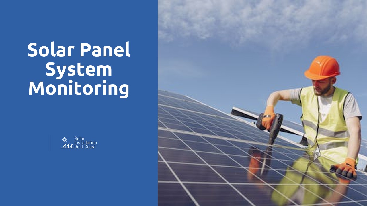 Solar Panel System Monitoring